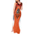 Personalized Orange Day Canada Tank Maxi Dress Honouring The Children Haida Pattern - Wonder Print Shop