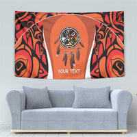 Personalized Orange Day Canada Tapestry Honouring The Children Haida Pattern - Wonder Print Shop