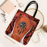 Personalized Orange Day Canada Tote Bag Honouring The Children Haida Pattern - Wonder Print Shop