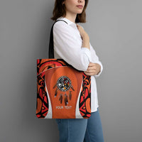 Personalized Orange Day Canada Tote Bag Honouring The Children Haida Pattern - Wonder Print Shop