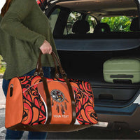 Personalized Orange Day Canada Travel Bag Honouring The Children Haida Pattern - Wonder Print Shop