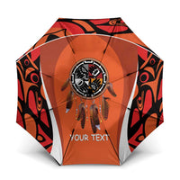Personalized Orange Day Canada Umbrella Honouring The Children Haida Pattern - Wonder Print Shop