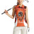 Personalized Orange Day Canada Women Sleeveless Polo Shirt Honouring The Children Haida Pattern - Wonder Print Shop