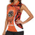 Personalized Orange Day Canada Women Sleeveless Polo Shirt Honouring The Children Haida Pattern - Wonder Print Shop