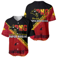 Papua New Guinea Baseball Jersey Independen Stet bilong Papua Niugini Unique Version - Wonder Print Shop