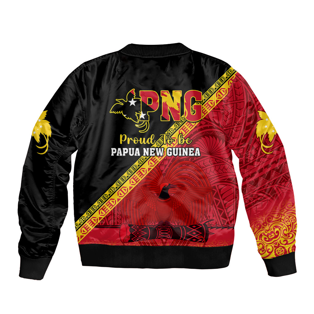 Papua New Guinea Bomber Jacket Independen Stet bilong Papua Niugini Unique Version - Wonder Print Shop