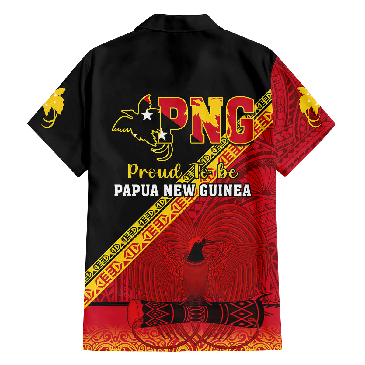 Papua New Guinea Family Matching Long Sleeve Bodycon Dress and Hawaiian Shirt Independen Stet bilong Papua Niugini Unique Version - Wonder Print Shop