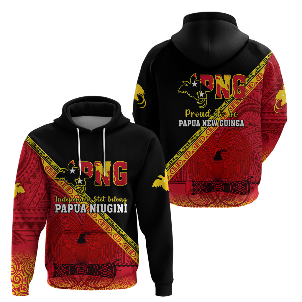 Papua New Guinea Hoodie Independen Stet bilong Papua Niugini Unique Version - Wonder Print Shop