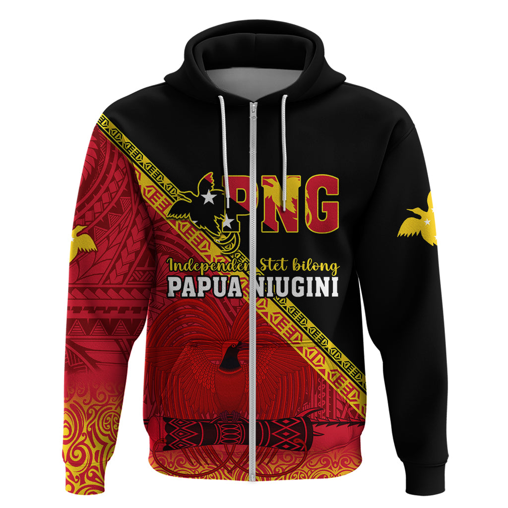 Papua New Guinea Hoodie Independen Stet bilong Papua Niugini Unique Version - Wonder Print Shop