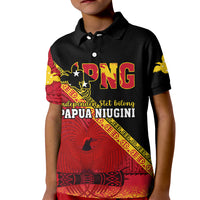Papua New Guinea Kid Polo Shirt Independen Stet bilong Papua Niugini Unique Version - Wonder Print Shop