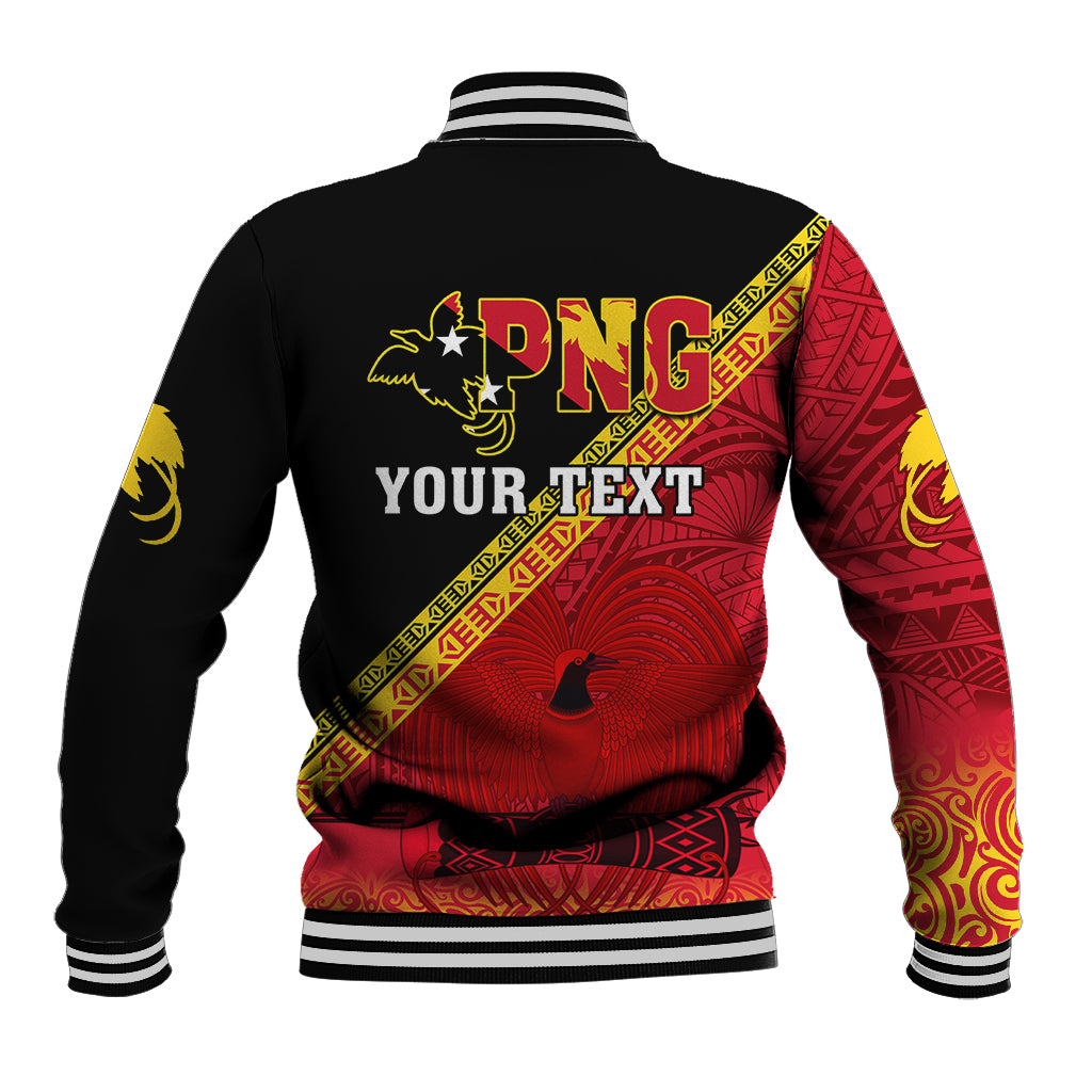 Presonalised Papua New Guinea Baseball Jacket Independen Stet bilong Papua Niugini Unique Version - Wonder Print Shop
