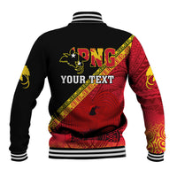 Presonalised Papua New Guinea Baseball Jacket Independen Stet bilong Papua Niugini Unique Version - Wonder Print Shop