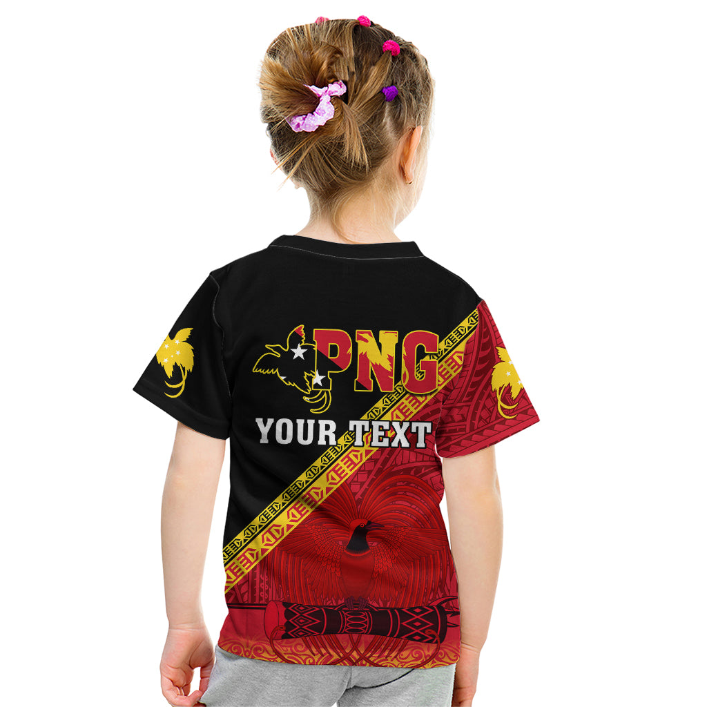 Presonalised Papua New Guinea Kid T Shirt Independen Stet bilong Papua Niugini Unique Version - Wonder Print Shop