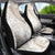 Polynesia Car Seat Cover Polynesian Tropical Flowers Begie Pastel Vibes - Wonder Print Shop