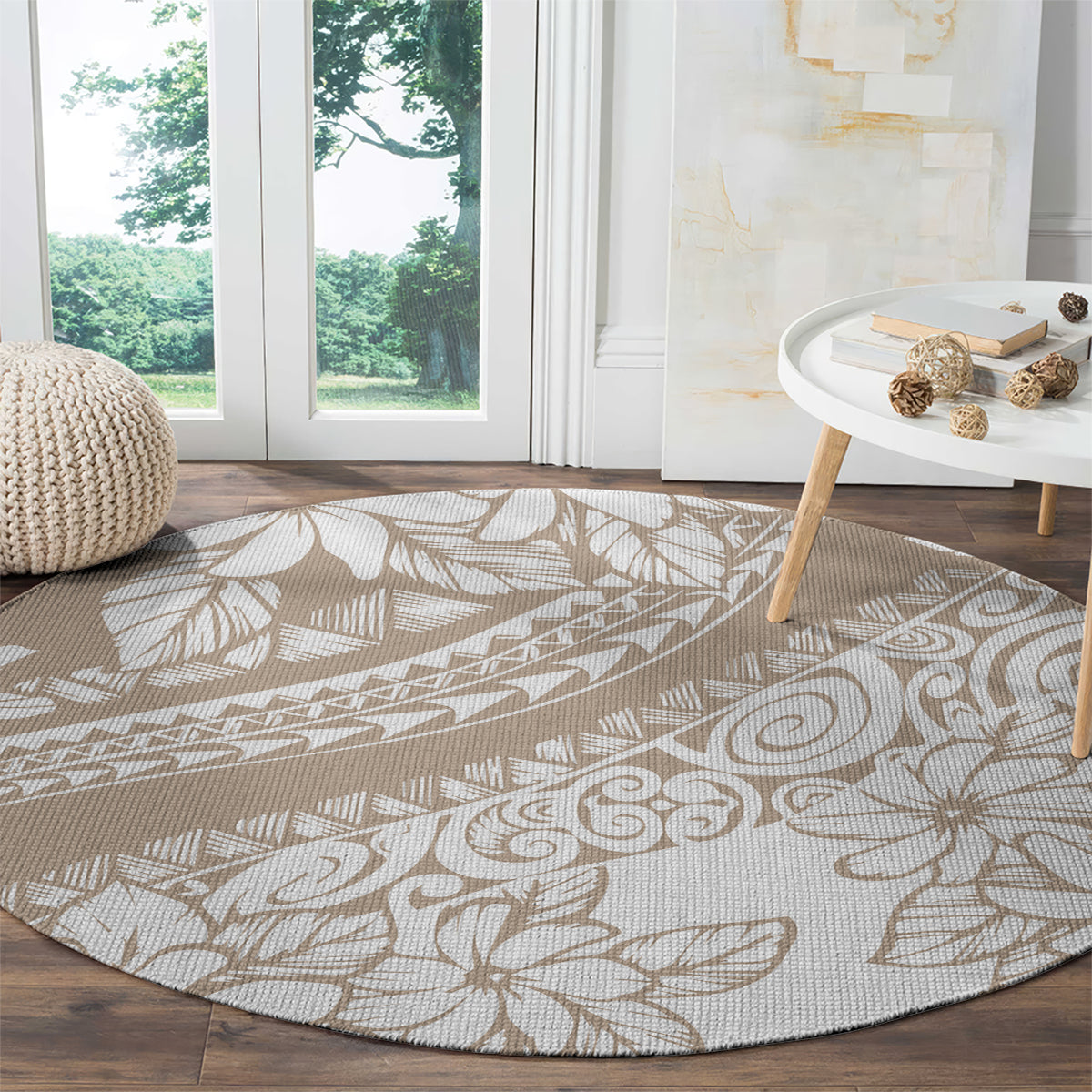 polynesia-round-carpet-polynesian-tropical-flowers-begie-pastel-vibes