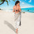 Polynesia Sarong Polynesian Tropical Flowers Begie Pastel Vibes - Wonder Print Shop