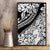 Polynesia Canvas Wall Art Polynesian Tropical Flowers Black Pastel Vibes - Wonder Print Shop