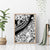 Polynesia Canvas Wall Art Polynesian Tropical Flowers Black Pastel Vibes - Wonder Print Shop