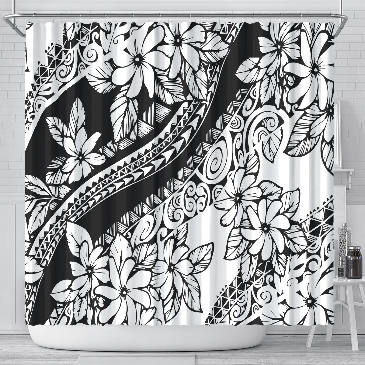 polynesia-shower-curtain-polynesian-tropical-flowers-black-pastel-vibes