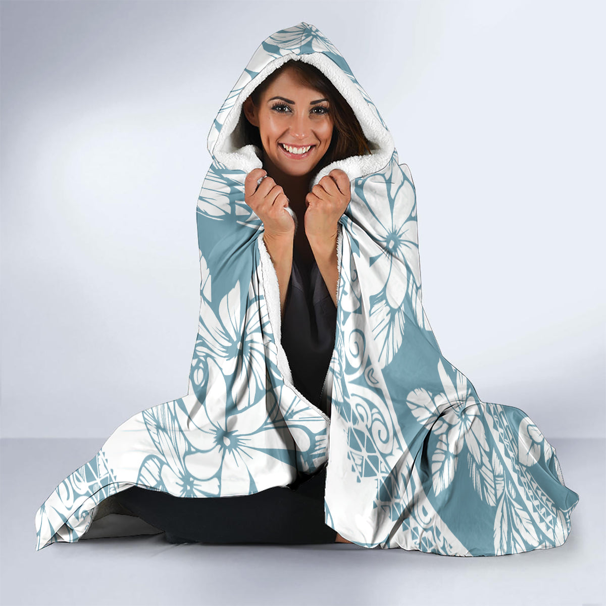polynesia-hooded-blanket-polynesian-tropical-flowers-blue-pastel-vibes