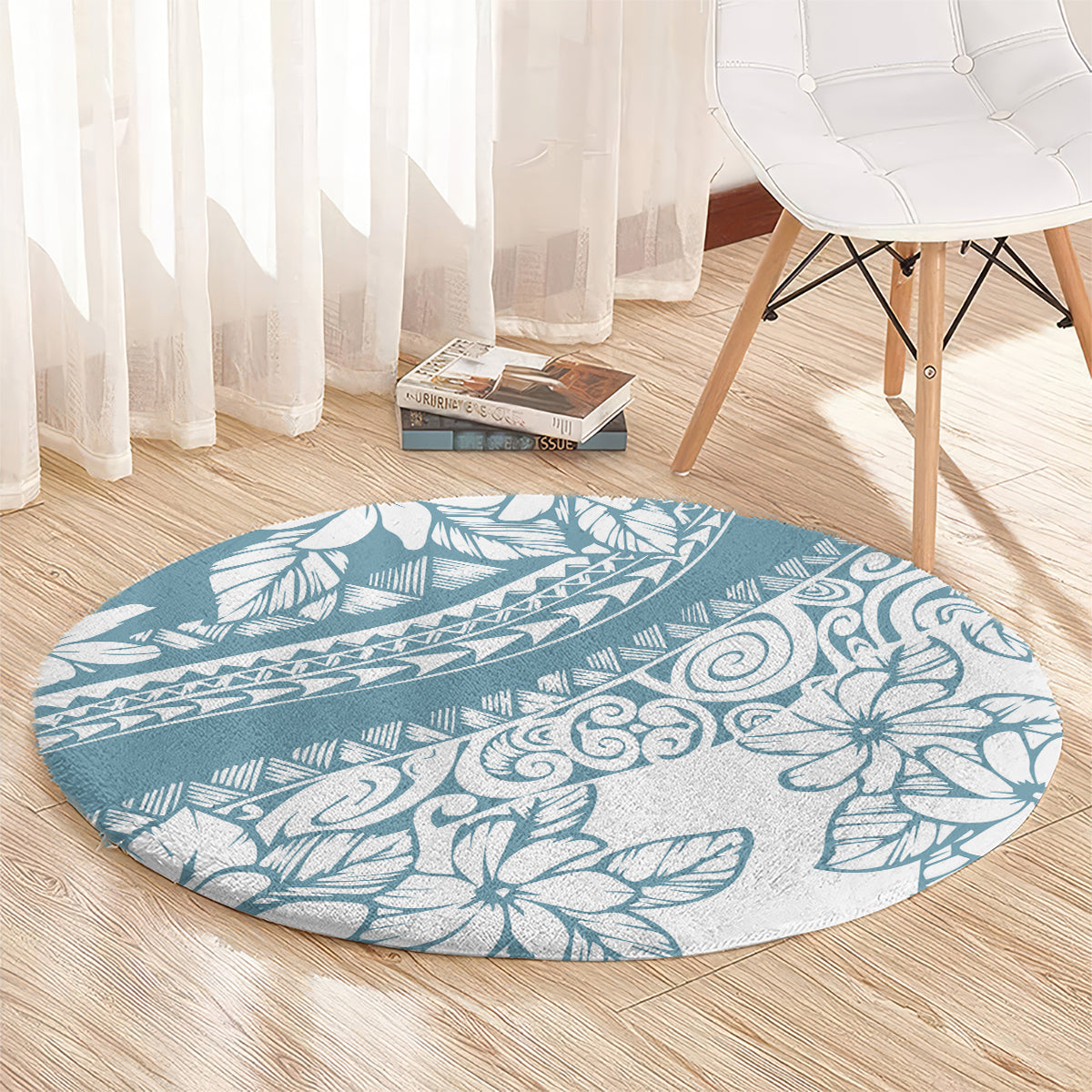 polynesia-round-carpet-polynesian-tropical-flowers-blue-pastel-vibes