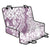 Polynesia Back Car Seat Cover Polynesian Tropical Flowers Purple Pastel Vibes - Wonder Print Shop