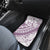 Polynesia Car Mats Polynesian Tropical Flowers Purple Pastel Vibes - Wonder Print Shop