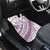 Polynesia Car Mats Polynesian Tropical Flowers Purple Pastel Vibes - Wonder Print Shop