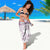 Polynesia Sarong Polynesian Tropical Flowers Purple Pastel Vibes - Wonder Print Shop