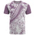 Polynesia T Shirt Polynesian Tropical Flowers Purple Pastel Vibes - Wonder Print Shop