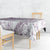 Polynesia Tablecloth Polynesian Tropical Flowers Purple Pastel Vibes - Wonder Print Shop