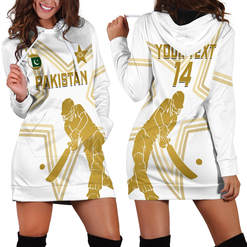 Custom Pakistan Cricket Hoodie Dress 2023 Go Shaheens - Wonder Print Shop