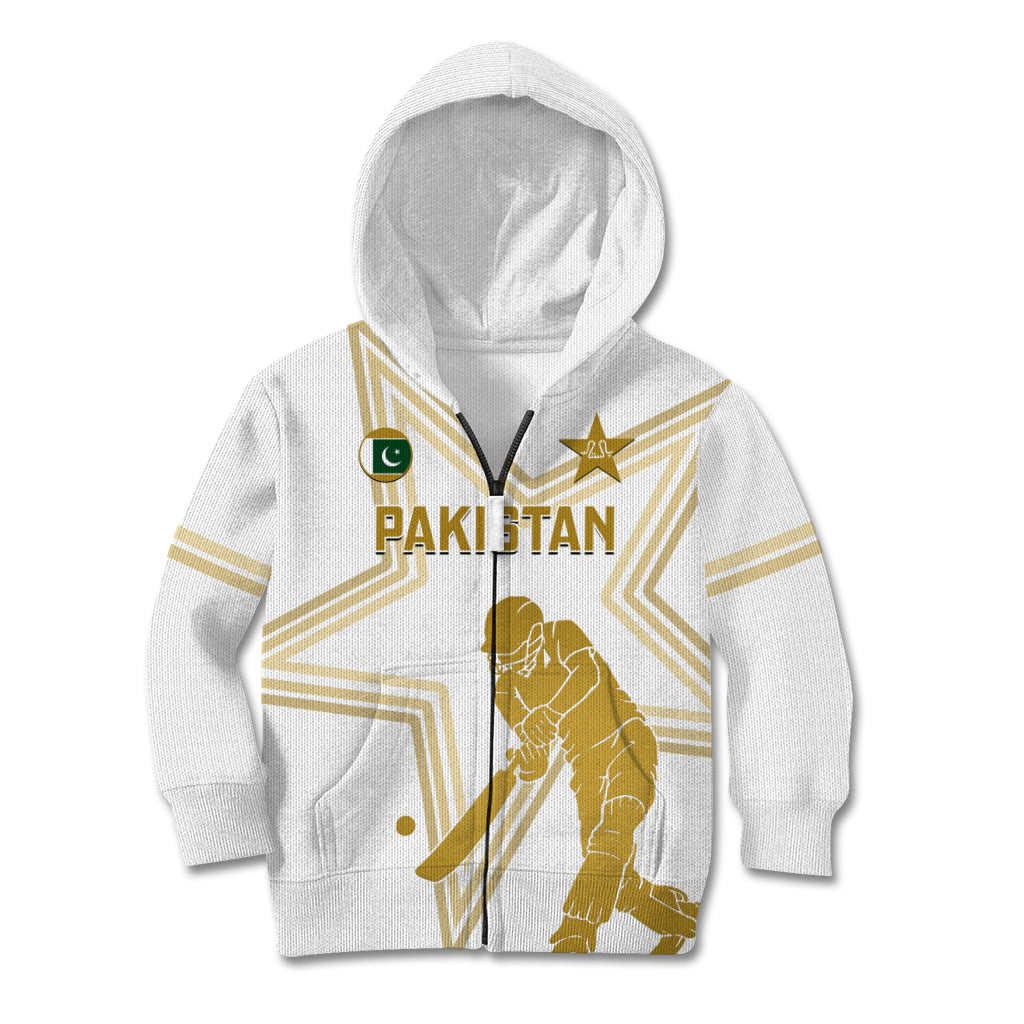 Custom Pakistan Cricket Kid Hoodie 2023 Go Shaheens - Wonder Print Shop