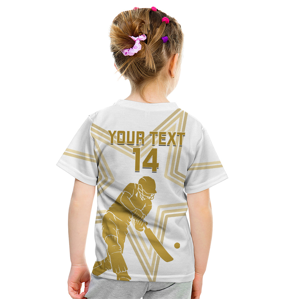 Custom Pakistan Cricket Kid T Shirt 2023 Go Shaheens - Wonder Print Shop