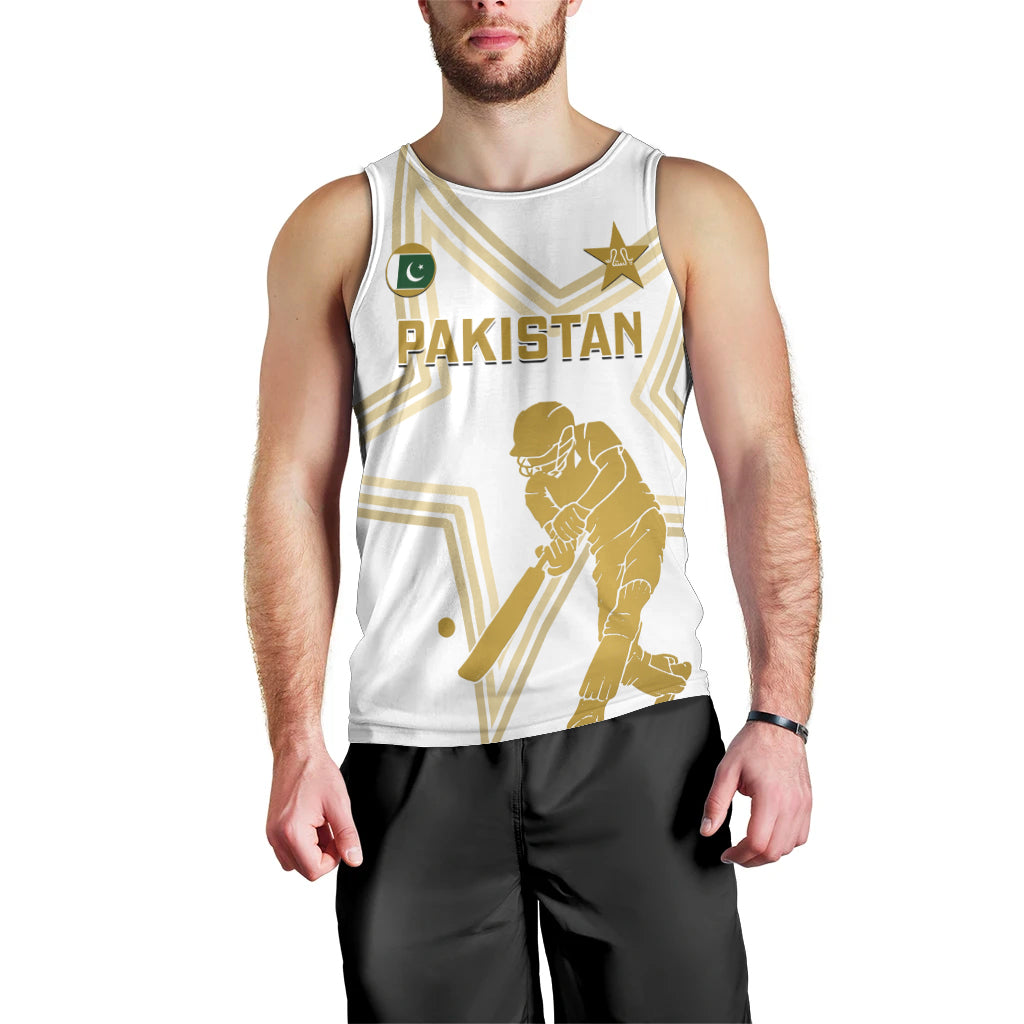 Custom Pakistan Cricket Men Tank Top 2023 Go Shaheens - Wonder Print Shop