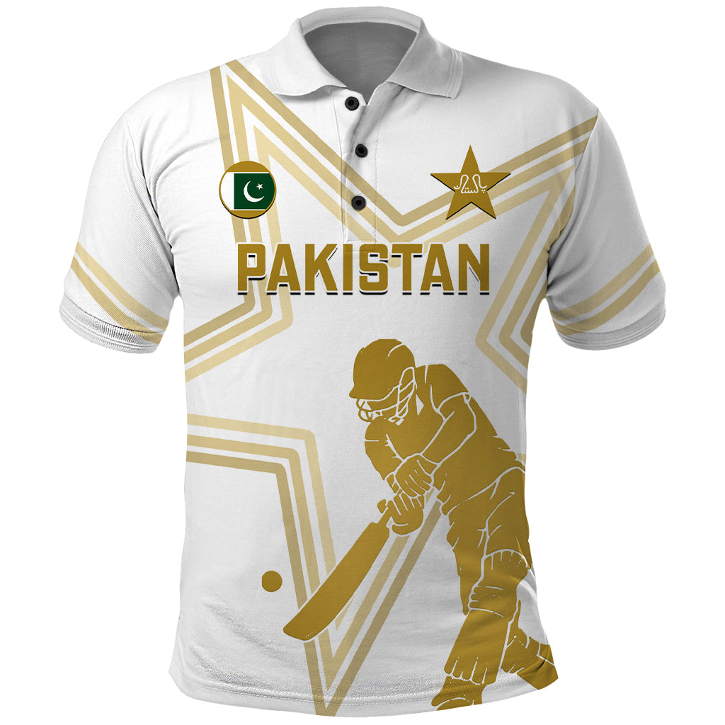 Custom Pakistan Cricket Polo Shirt 2023 Go Shaheens - Wonder Print Shop
