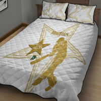 Pakistan Cricket Quilt Bed Set 2023 Go Shaheens - Wonder Print Shop