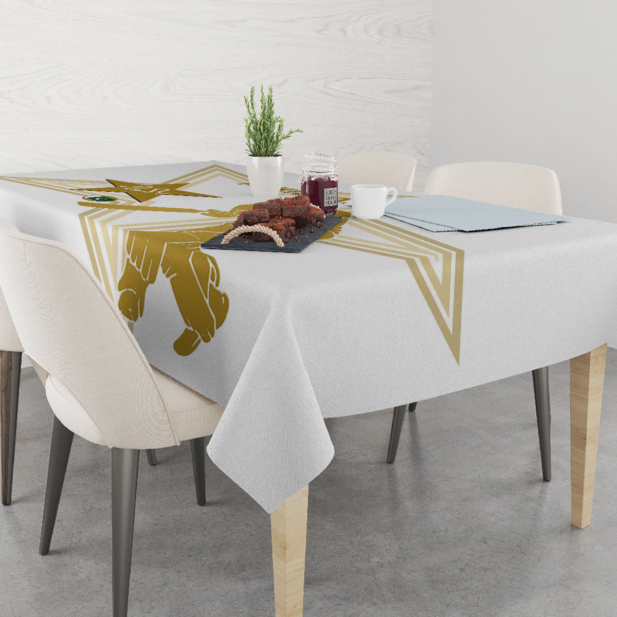 Pakistan Cricket Tablecloth 2023 Go Shaheens - Wonder Print Shop