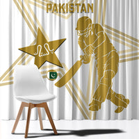 Pakistan Cricket Window Curtain 2023 Go Shaheens - Wonder Print Shop