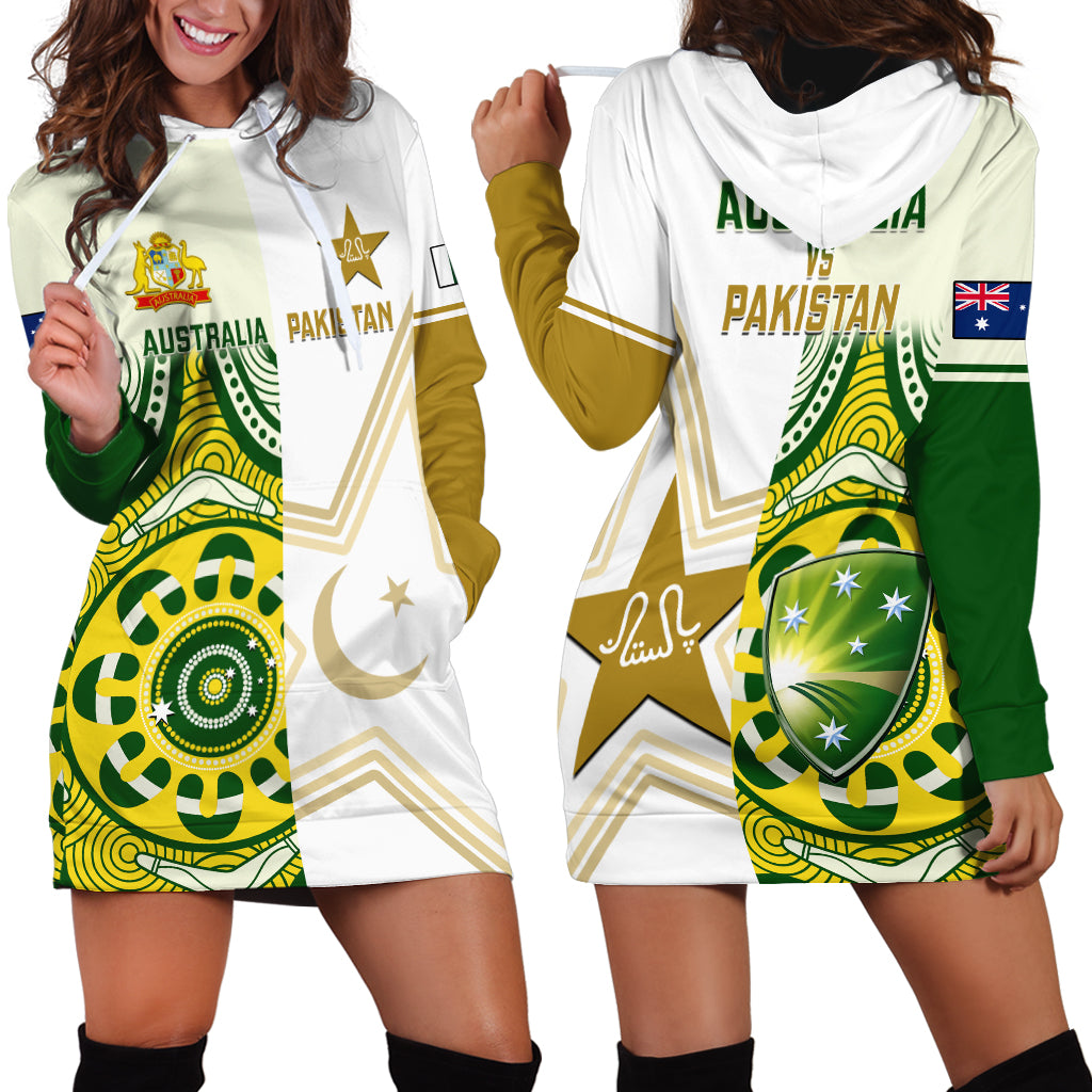 Australia And Pakistan Cricket Hoodie Dress Boxing Day 2023 Test Aussie With Shaheens - Wonder Print Shop