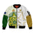 Australia And Pakistan Cricket Sleeve Zip Bomber Jacket Boxing Day 2023 Test Aussie With Shaheens - Wonder Print Shop