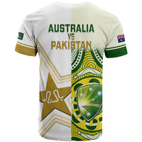 Australia And Pakistan Cricket T Shirt Boxing Day 2023 Test Aussie With Shaheens - Wonder Print Shop
