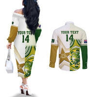 custom-australia-and-pakistan-cricket-couples-matching-off-the-shoulder-long-sleeve-dress-and-long-sleeve-button-shirts-boxing-day-2023-test-aussie-with-shaheens