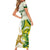 Custom Australia And Pakistan Cricket Family Matching Short Sleeve Bodycon Dress and Hawaiian Shirt Boxing Day 2023 Test Aussie With Shaheens - Wonder Print Shop