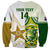 Custom Australia And Pakistan Cricket Sweatshirt Boxing Day 2023 Test Aussie With Shaheens - Wonder Print Shop
