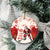 Christmas Canada Hockey Ceramic Ornament Merry Hockey-Mas Maple Leaves Pattern - Wonder Print Shop