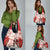 Christmas Canada Hockey Grocery Bag Merry Hockey-Mas Maple Leaves Pattern