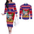 custom-guam-christmas-couples-matching-off-the-shoulder-long-sleeve-dress-and-long-sleeve-button-shirt-guaman-santas-felis-pasgua
