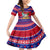 Custom Guam Christmas Family Matching Mermaid Dress and Hawaiian Shirt Guaman Santas Felis Pasgua - Wonder Print Shop