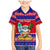 Custom Guam Christmas Family Matching Mermaid Dress and Hawaiian Shirt Guaman Santas Felis Pasgua - Wonder Print Shop